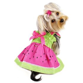Juicy Watermelon Sundress with Large D-ring - S