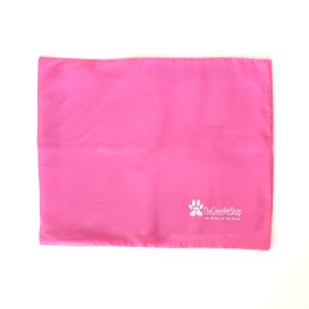 Cool Pet Pad Cover (Color: HOT PINK, size: medium)