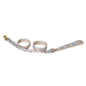 FLATBonejour - Standard Leash (Color: White Multi, size: Standard)